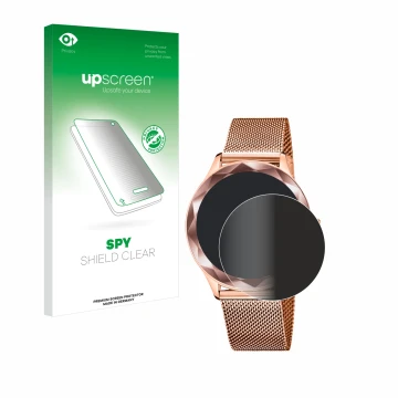 Face avant d’un emballage produit avec le logo de la marque upscreen. À côté, l’appareil Lotus SMARTIME 50036/1 est représenté