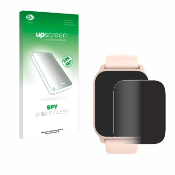 Face avant d’un emballage produit avec le logo de la marque upscreen. À côté, l’appareil IFMDA IDW13 1.8