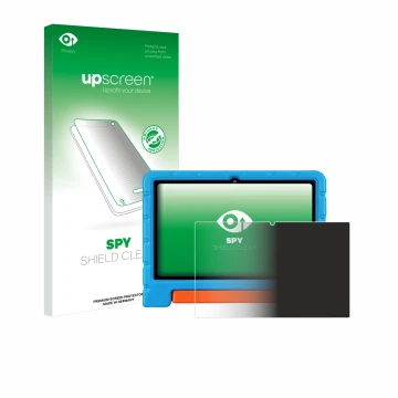 Face avant d’un emballage produit avec le logo de la marque upscreen. À côté, l’appareil ZIOVO Z138 10