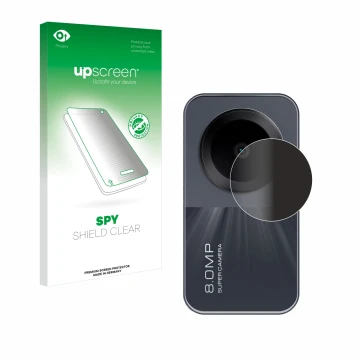 Face avant d’un emballage produit avec le logo de la marque upscreen. À côté, l’appareil Xiaomi Redmi Pad SE (Caméra UNIQUEMEN