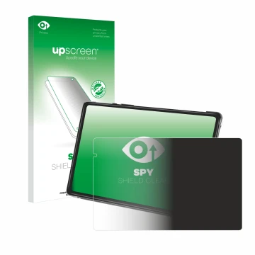 Face avant d’un emballage produit avec le logo de la marque upscreen. À côté, l’appareil Yestel T13 est représenté avec la pro