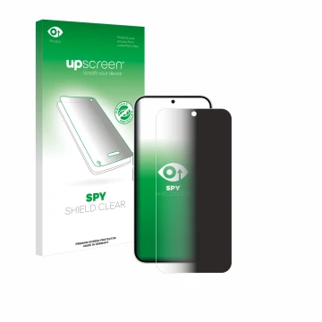 Face avant d’un emballage produit avec le logo de la marque upscreen. À côté, l’appareil Nothing Phone (2a) est représenté ave