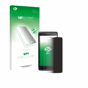 Face avant d’un emballage produit avec le logo de la marque upscreen. À côté, l’appareil Almex cruise.1 est représenté avec la