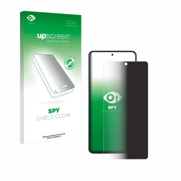 Face avant d’un emballage produit avec le logo de la marque upscreen. À côté, l’appareil ASUS ZenFone 11 Ultra est représenté 