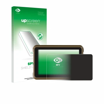 Face avant d’un emballage produit avec le logo de la marque upscreen. À côté, l’appareil Atomos Ninja est représenté avec la p