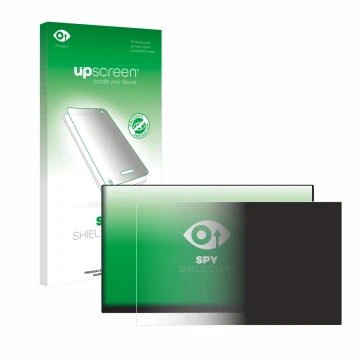 Face avant d’un emballage produit avec le logo de la marque upscreen. À côté, l’appareil Verbatim PMT-14 est représenté avec l