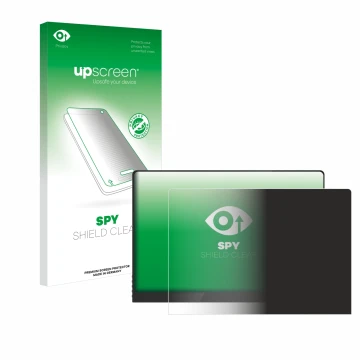 Face avant d’un emballage produit avec le logo de la marque upscreen. À côté, l’appareil Uperfect UColor O2 16