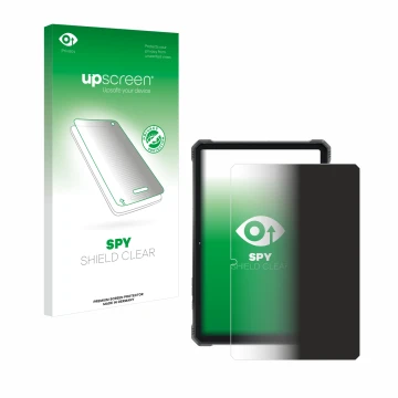 Face avant d’un emballage produit avec le logo de la marque upscreen. À côté, l’appareil Hotwav R9 Pro est représenté avec la 