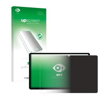 Face avant d’un emballage produit avec le logo de la marque upscreen. À côté, l’appareil Xgody Q17 11