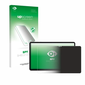 Face avant d’un emballage produit avec le logo de la marque upscreen. À côté, l’appareil Honor Pad X9a est représenté avec la 