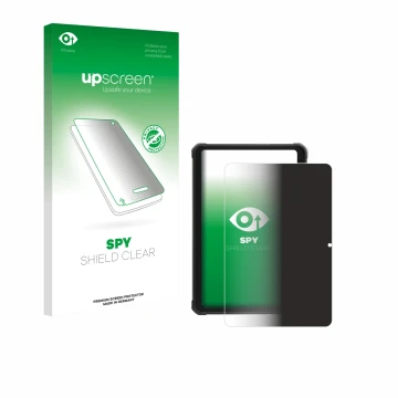 Face avant d’un emballage produit avec le logo de la marque upscreen. À côté, l’appareil Hotwav R10 Pro est représenté avec la