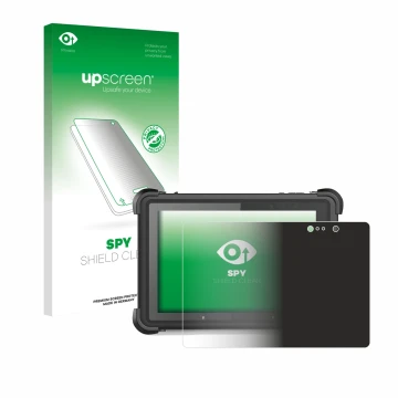 Face avant d’un emballage produit avec le logo de la marque upscreen. À côté, l’appareil MSI ND52 est représenté avec la prote