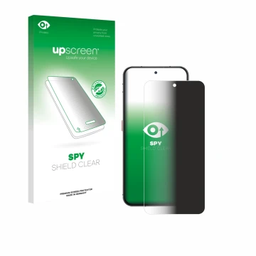 Face avant d’un emballage produit avec le logo de la marque upscreen. À côté, l’appareil Oukitel WP210 5G est représenté avec 