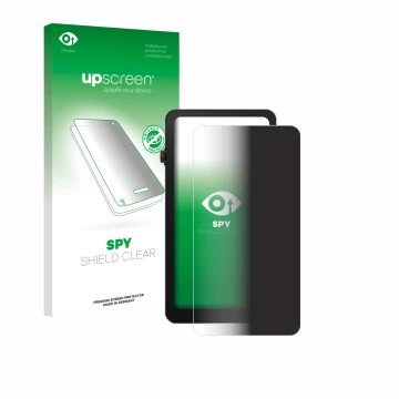 Face avant d’un emballage produit avec le logo de la marque upscreen. À côté, l’appareil DuRoBo Krono est représenté avec la p