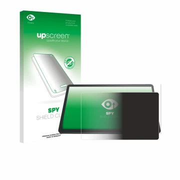 Face avant d’un emballage produit avec le logo de la marque upscreen. À côté, l’appareil Elo TouchSystems 1504L 15