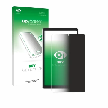 Face avant d’un emballage produit avec le logo de la marque upscreen. À côté, l’appareil Ulefone Tab A9 Pro est représenté ave