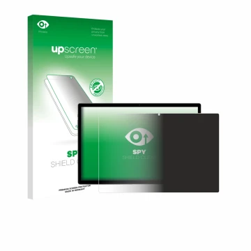 Face avant d’un emballage produit avec le logo de la marque upscreen. À côté, l’appareil Foruser U310-EEA 14