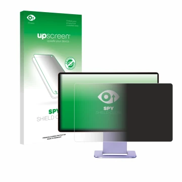 Face avant d’un emballage produit avec le logo de la marque upscreen. À côté, l’appareil Sotsu FlipAction Touch 14
