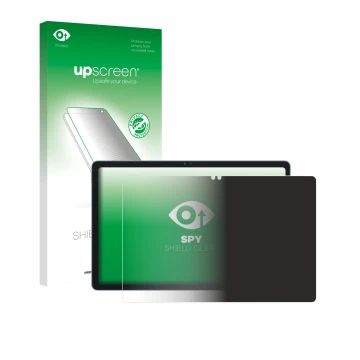 Face avant d’un emballage produit avec le logo de la marque upscreen. À côté, l’appareil Blackview Zeno 10 est représenté avec