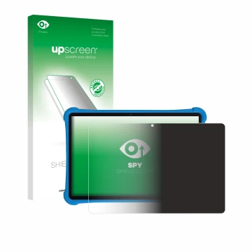 Face avant d’un emballage produit avec le logo de la marque upscreen. À côté, l’appareil Alldocube iPlay 70 SE est représenté 