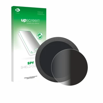 Face avant d’un emballage produit avec le logo de la marque upscreen. À côté, l’appareil Elecrow Display 2.8