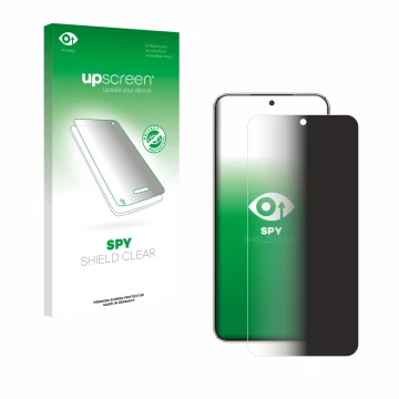 Face avant d’un emballage produit avec le logo de la marque upscreen. À côté, l’appareil Honor Magic 8 Lite est représenté ave