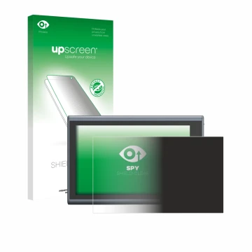 Face avant d’un emballage produit avec le logo de la marque upscreen. À côté, l’appareil SmallRig Wireless Monitor est représe