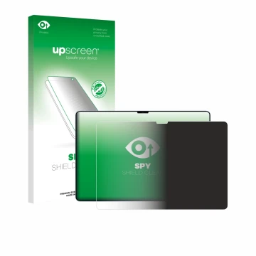 Face avant d’un emballage produit avec le logo de la marque upscreen. À côté, l’appareil Xiaomi Pad 7 Ultra est représenté ave