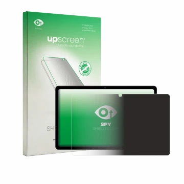 Face avant d’un emballage produit avec le logo de la marque upscreen. À côté, l’appareil Maxlegen M11S 11