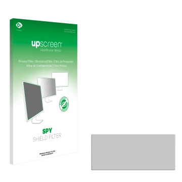 Face avant d’un emballage produit avec le logo de la marque upscreen. À côté se trouve la protection d’écran correspondante.