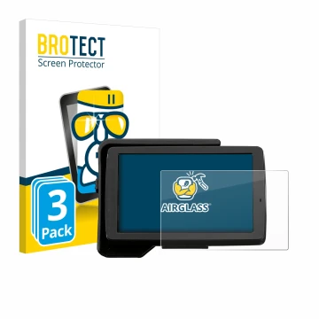 Face avant d’un emballage produit avec le logo de la marque BROTECT. À côté, l’appareil BMW R 1200 GS 2013-2019 Navigator V 5