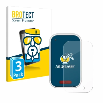 Face avant d’un emballage produit avec le logo de la marque BROTECT. À côté, l’appareil Polar V650 est représenté avec la prot