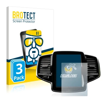 Face avant d’un emballage produit avec le logo de la marque BROTECT. À côté, l’appareil Volvo XC90 Senus 2015-2017 est représe