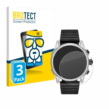 Face avant d’un emballage produit avec le logo de la marque BROTECT. À côté, l’appareil Diesel On Full Guard 2.5 est représent