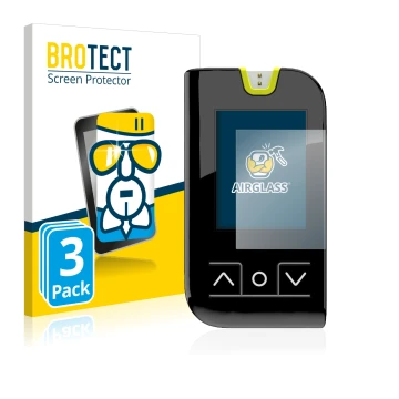 Face avant d’un emballage produit avec le logo de la marque BROTECT. À côté, l’appareil Mylife Unio Neva est représenté avec l