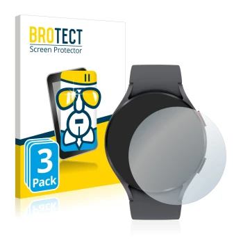 Face avant d’un emballage produit avec le logo de la marque BROTECT. À côté, l’appareil Garmin Fenix 6S Pro est représenté ave