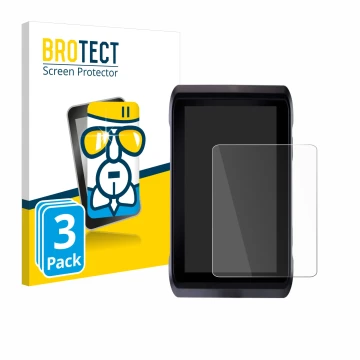 Face avant d’un emballage produit avec le logo de la marque BROTECT. À côté, l’appareil Atomos Shogun 7 est représenté avec la