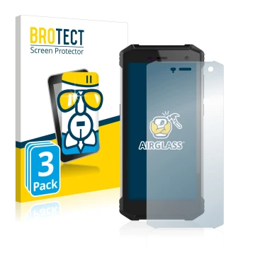 Face avant d’un emballage produit avec le logo de la marque BROTECT. À côté, l’appareil Hammer Energy 2 est représenté avec la