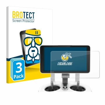 Face avant d’un emballage produit avec le logo de la marque BROTECT. À côté, l’appareil DJI Phantom 4 Pro+/Adv+ 5.5