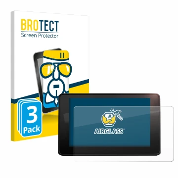 Face avant d’un emballage produit avec le logo de la marque BROTECT. À côté, l’appareil Audi A4 B9 2017 MMI Navigation est rep