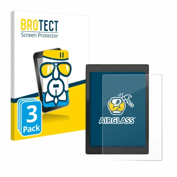 Face avant d’un emballage produit avec le logo de la marque BROTECT. À côté, l’appareil Boox Nova Air C est représenté avec la