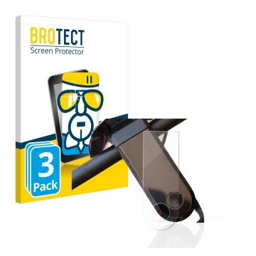 Face avant d’un emballage produit avec le logo de la marque BROTECT. À côté, l’appareil NIU KQi3 Sport est représenté avec la 