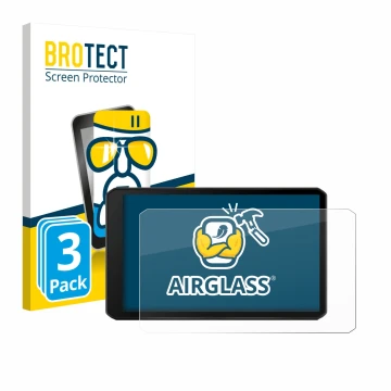 Face avant d’un emballage produit avec le logo de la marque BROTECT. À côté, l’appareil Garmin DriveCam 76 est représenté avec