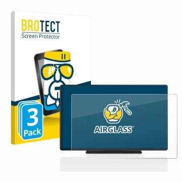 Face avant d’un emballage produit avec le logo de la marque BROTECT. À côté, l’appareil Carpuride W901 9