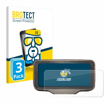 Face avant d’un emballage produit avec le logo de la marque BROTECT. À côté, l’appareil Horwin SK3 est représenté avec la prot
