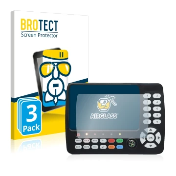 Face avant d’un emballage produit avec le logo de la marque BROTECT. À côté, l’appareil Satlink ST-5150 DVB-S/S2/T/T2/C est re