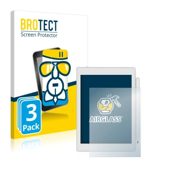 Face avant d’un emballage produit avec le logo de la marque BROTECT. À côté, l’appareil Boox Nova Air 2 est représenté avec la