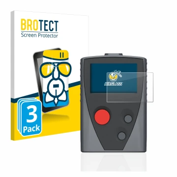 Face avant d’un emballage produit avec le logo de la marque BROTECT. À côté, l’appareil Swissphone Boss 935 est représenté ave