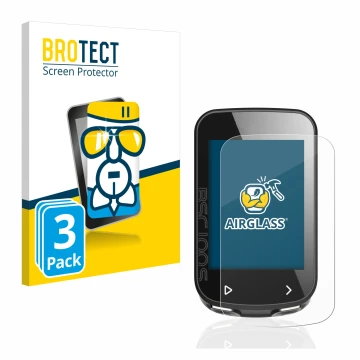 Face avant d’un emballage produit avec le logo de la marque BROTECT. À côté, l’appareil iGPSPORT BSC100S est représenté avec l