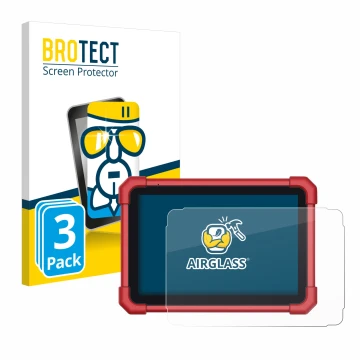 Face avant d’un emballage produit avec le logo de la marque BROTECT. À côté, l’appareil Launch X-431 Euro Turbo II est représe